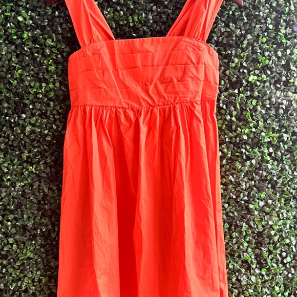 SHEIN Orange Sleeveless Mini Summer Resort Dress Size XS - Picture 4 of 6